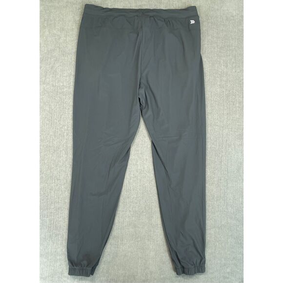 Athleisure Tapered Jogger Track Pants All in Motion Men L Black Lightweight - Picture 11 of 13